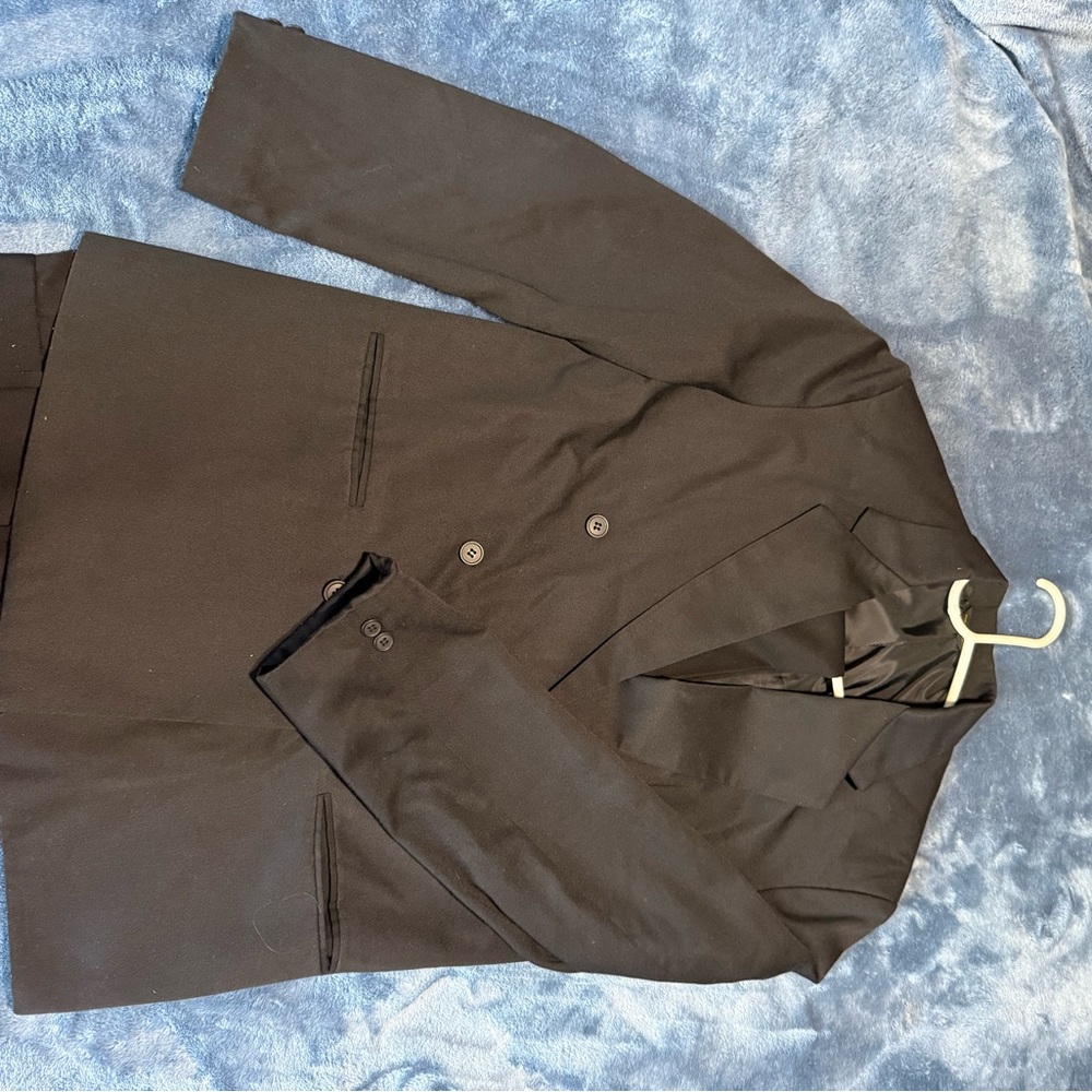 City Streets Black Satin Jacket
